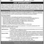 Security Papers Limited (SPL) Jobs 2026: General Manager Operations & Projects