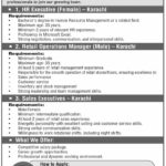 Retail Company Jobs 2026: HR Executive, Retail Operations Manager & Sales Executives in Karachi