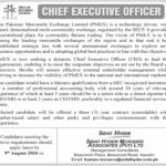PMEX CEO Jobs 2026 – Apply Online via Sidat Hyder Morshed Associates