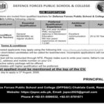 Defence Forces Public School & College (DFPS&C), Chaklala Cantt, Rawalpindi | Jobs 2026 | Apply Online for Preschool/Mont (Female Teacher)