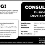 We Are Hiring! | Consultant – Business Development | Jobs 2026 | Apply Online