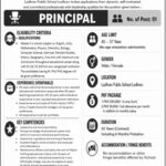 Lodhran Public School Lodhran | Jobs 2026 | Apply Online for Principal